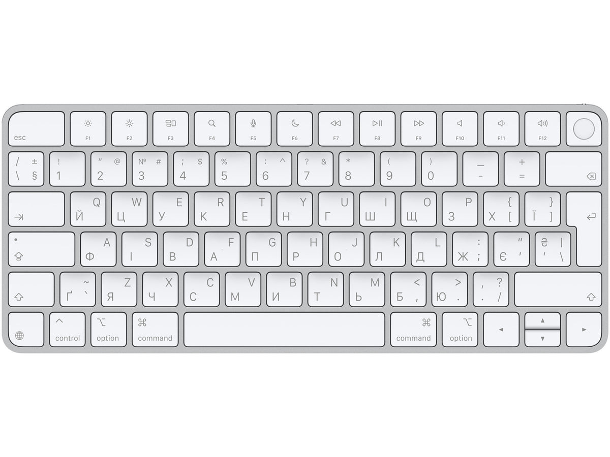 Apple Magic Keyboard with Touch ID for Mac models with Apple silicon (USB-C) - Bulgarian