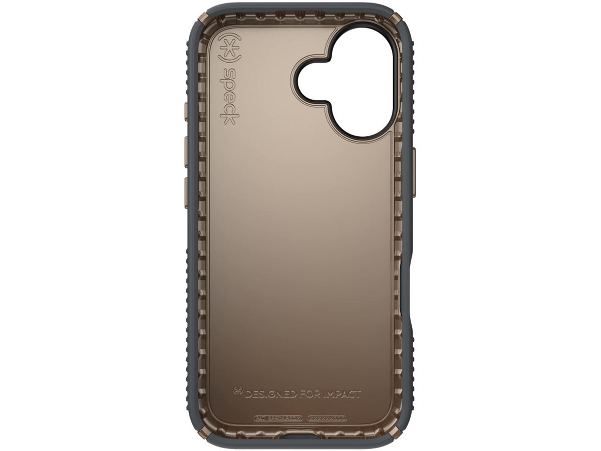 Speck iPhone 16 Presidio2 Grip, Charcoal Grey