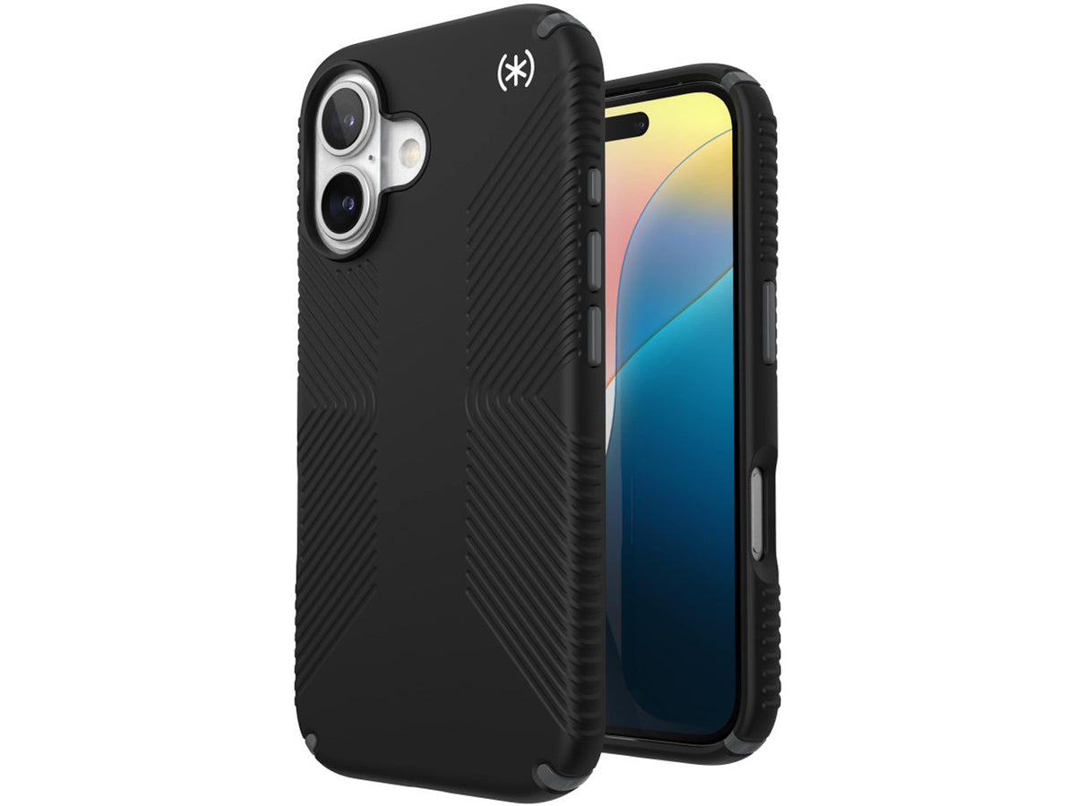 Speck iPhone 16 Presidio2 Grip, Slate Grey