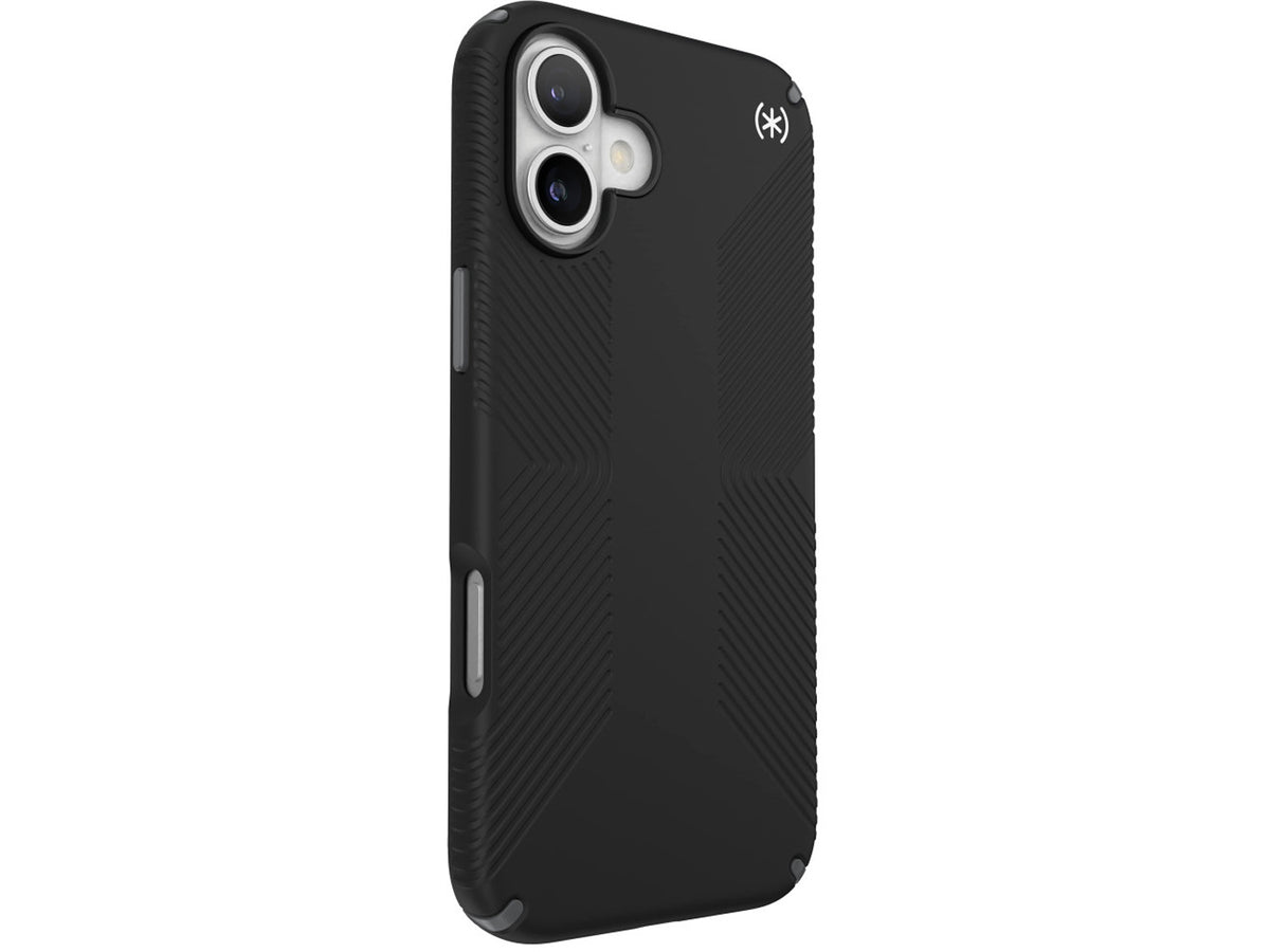 Speck iPhone 16 Plus Presidio2 Grip, Black/Slate Grey