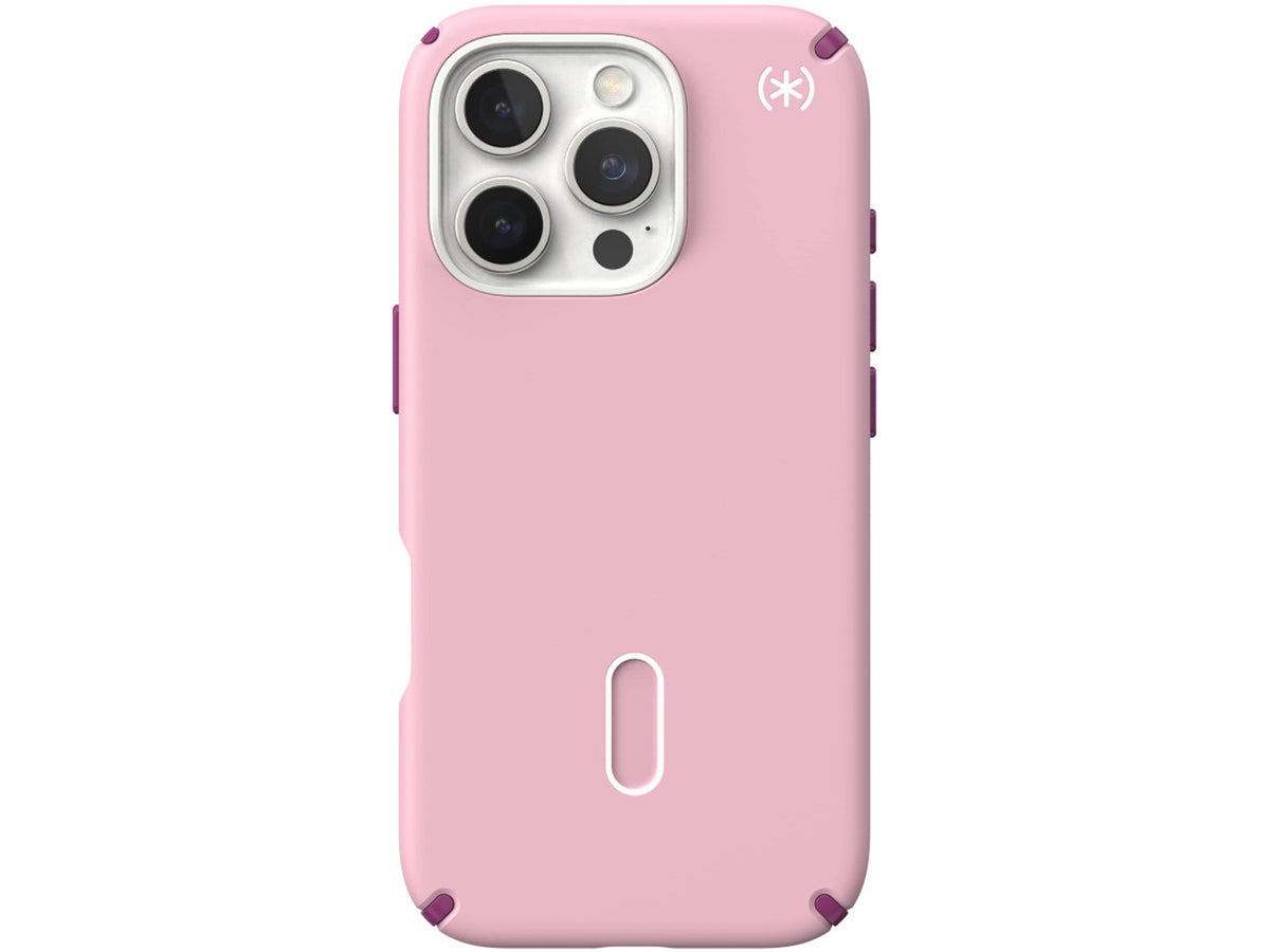 Speck Presidio2 Pro, за iPhone 16 Pro, MagSafe + ClickLock, Wednesday Pink