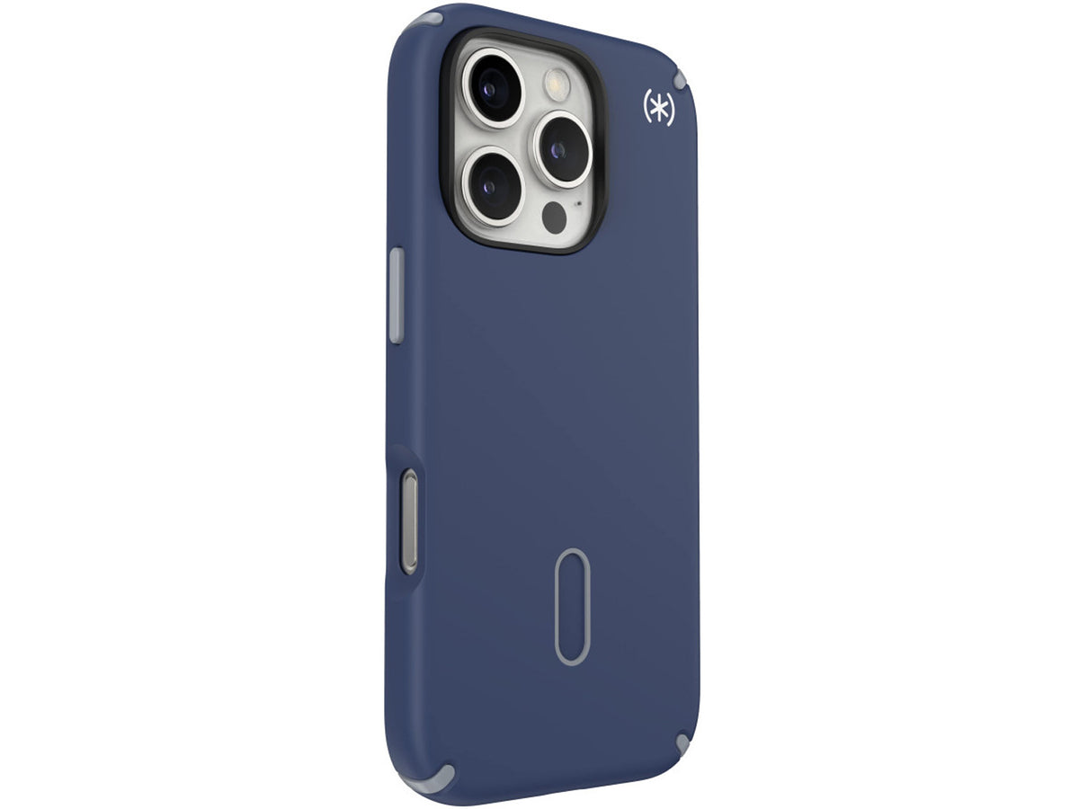Speck Presidio2 Pro, за iPhone 16 Pro, MagSafe + ClickLock, Coastal Blue