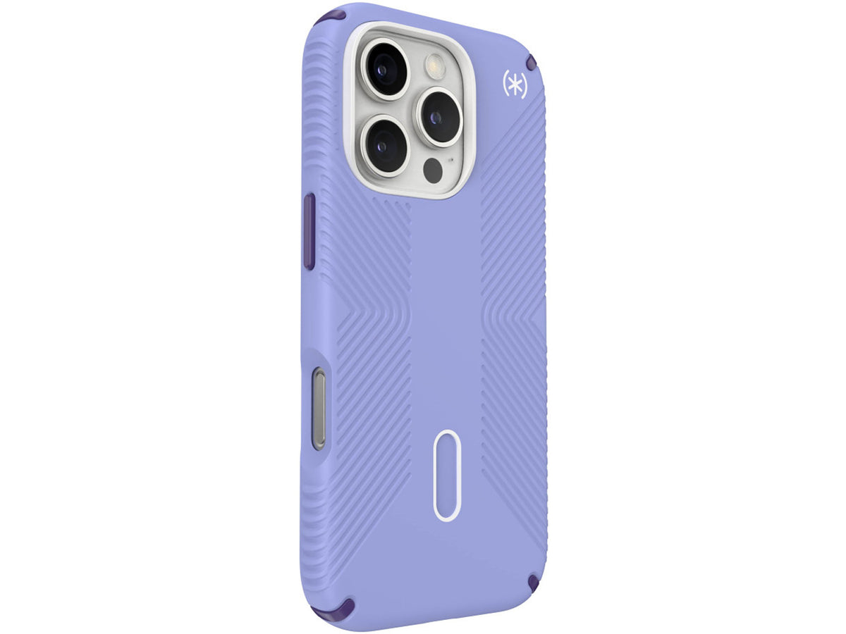 Speck Presidio2 Grip, за iPhone 16 Pro, MagSafe + ClickLock, Future Lavender