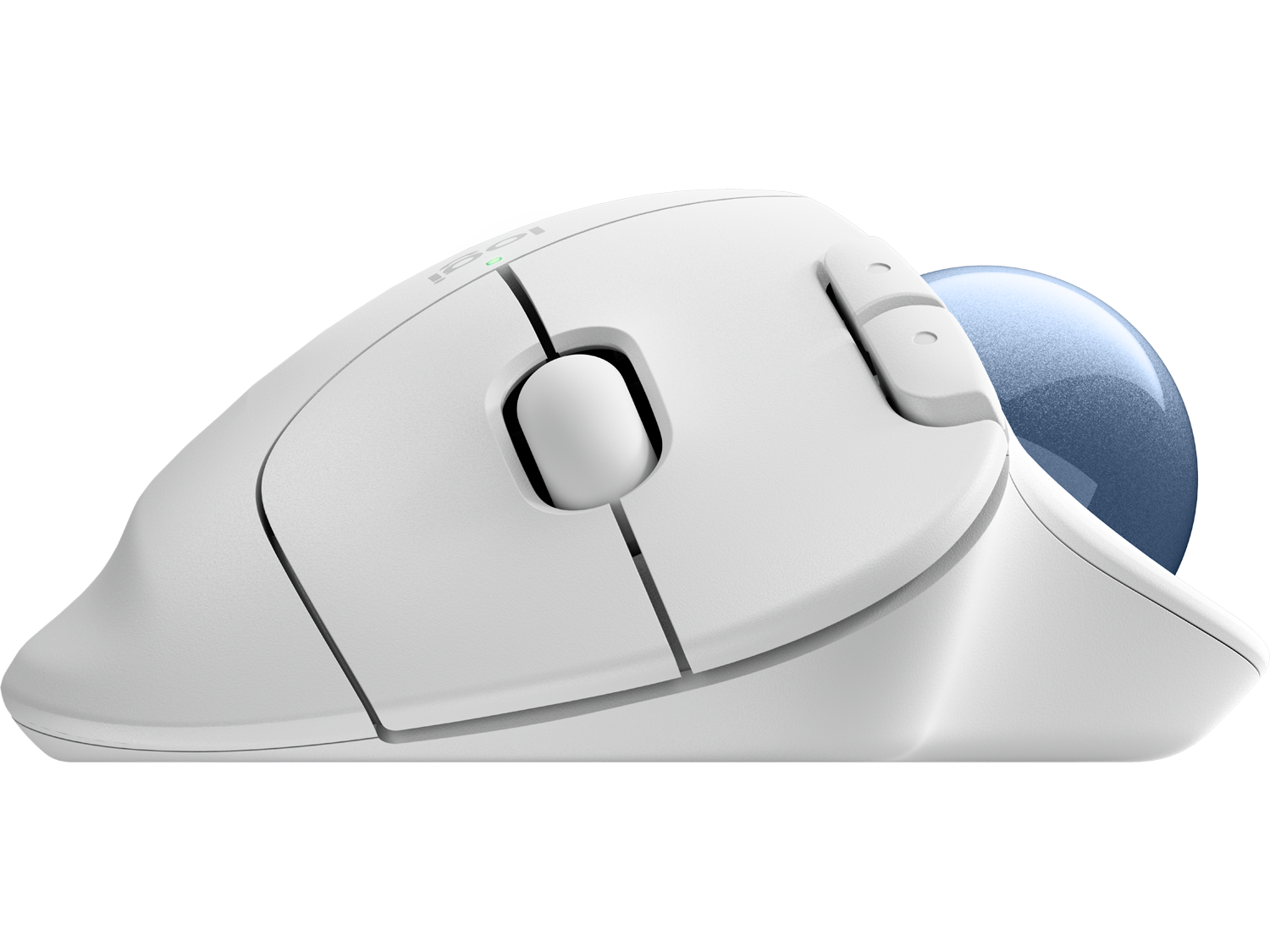 Logitech ERGO M575S, Off-White + Blue Ball