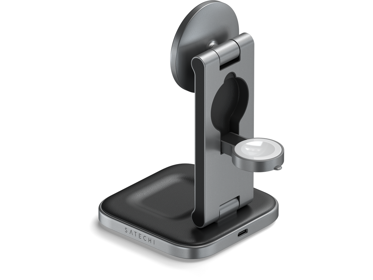 Satechi 3-in-1 Foldable Qi2 Wireless Charging Stand