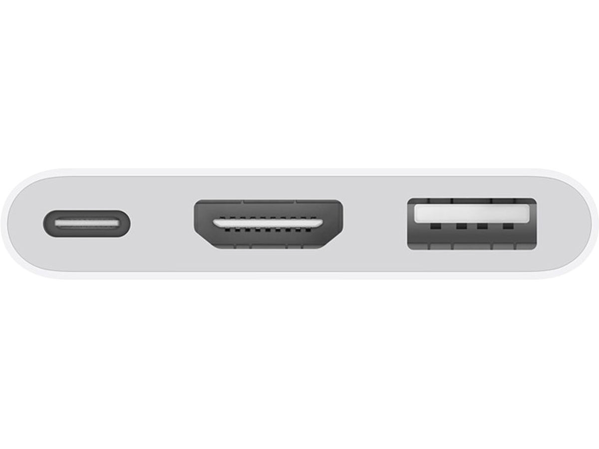 Apple USB-C Digital AV Multiport Adapter, White