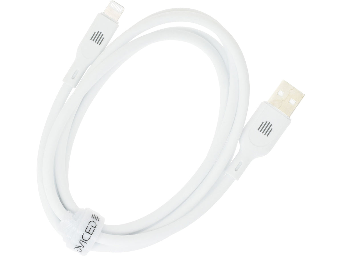 Dviced USB-A to lightning cable Charging & Data transfer 1,25m, White