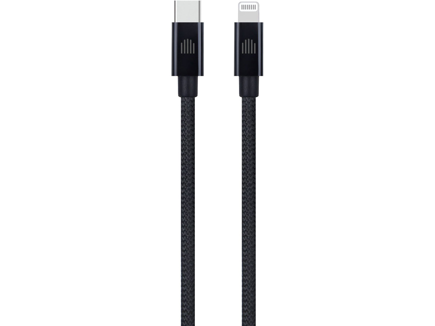 Dviced Cable USB-C to Lightning Nylon Textile 0,25m - Black