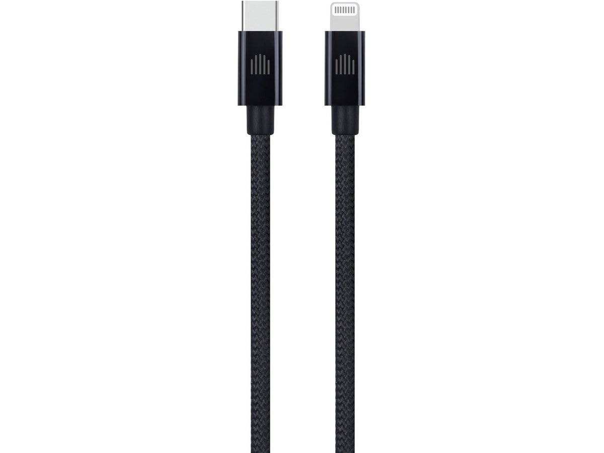 Dviced Cable USB-C to Lightning Nylon Textile 1,25m - Black
