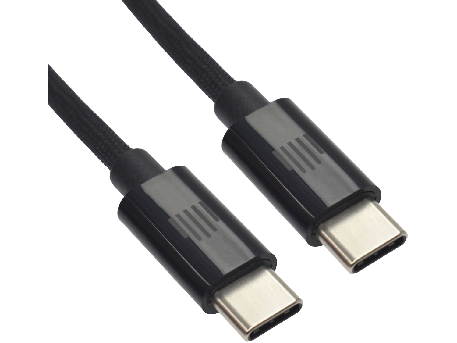 Dviced Cable USB-C to USB-C Nylon Textile 1,25m - Black