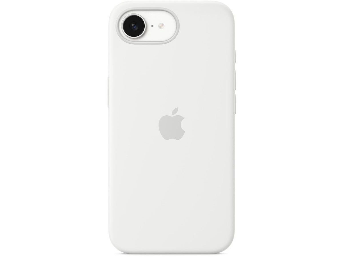 Apple Silicone Case for iPhone 16e - White