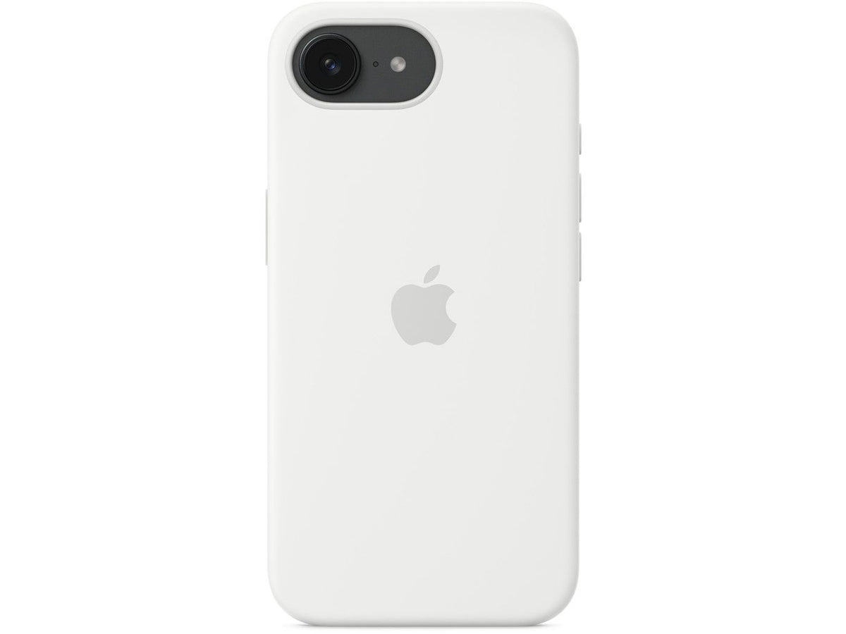 Apple Silicone Case for iPhone 16e - White
