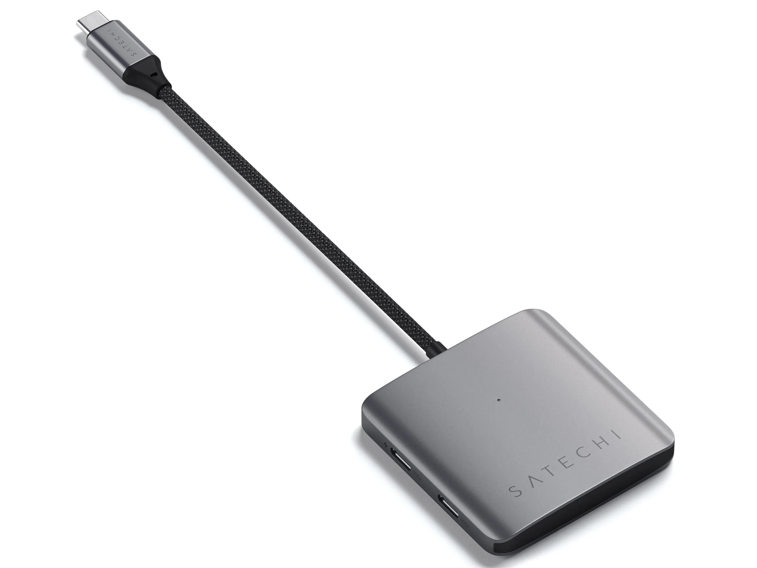 Satechi 4-Port USB-C Hub with PD - Space Gray