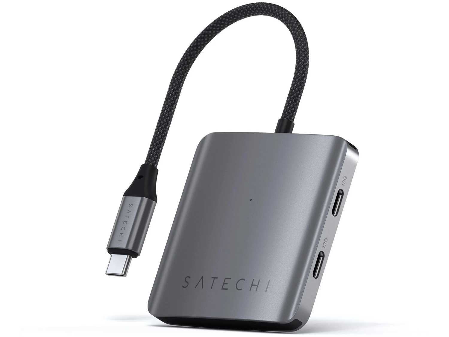 Satechi 4-Port USB-C Hub with PD - Space Gray