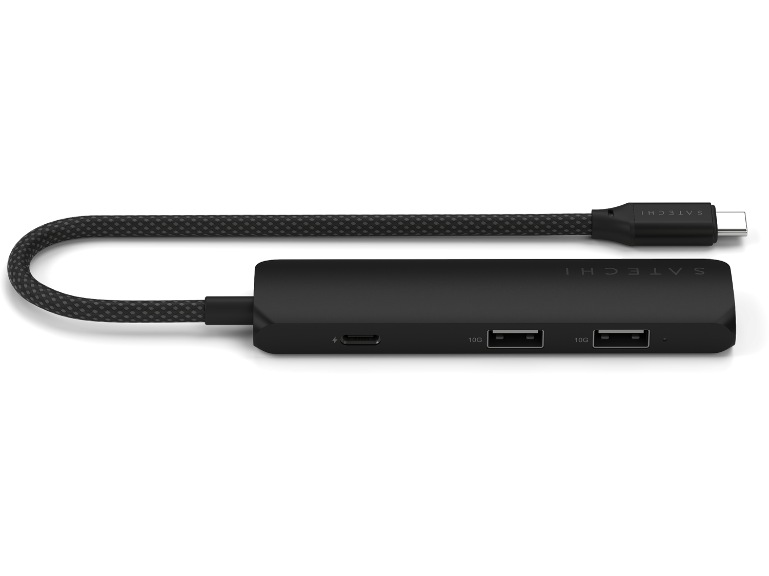 Satechi 4-in-1 USB-C Slim Multiport Adapter 4K - Black