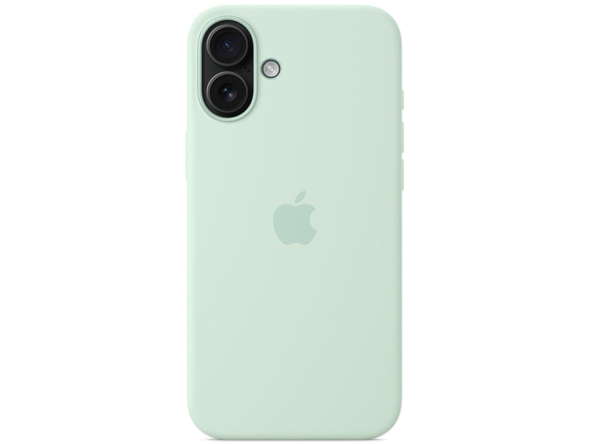 Apple iPhone 16 Plus Silicone Case with MagSafe - Aquamarine