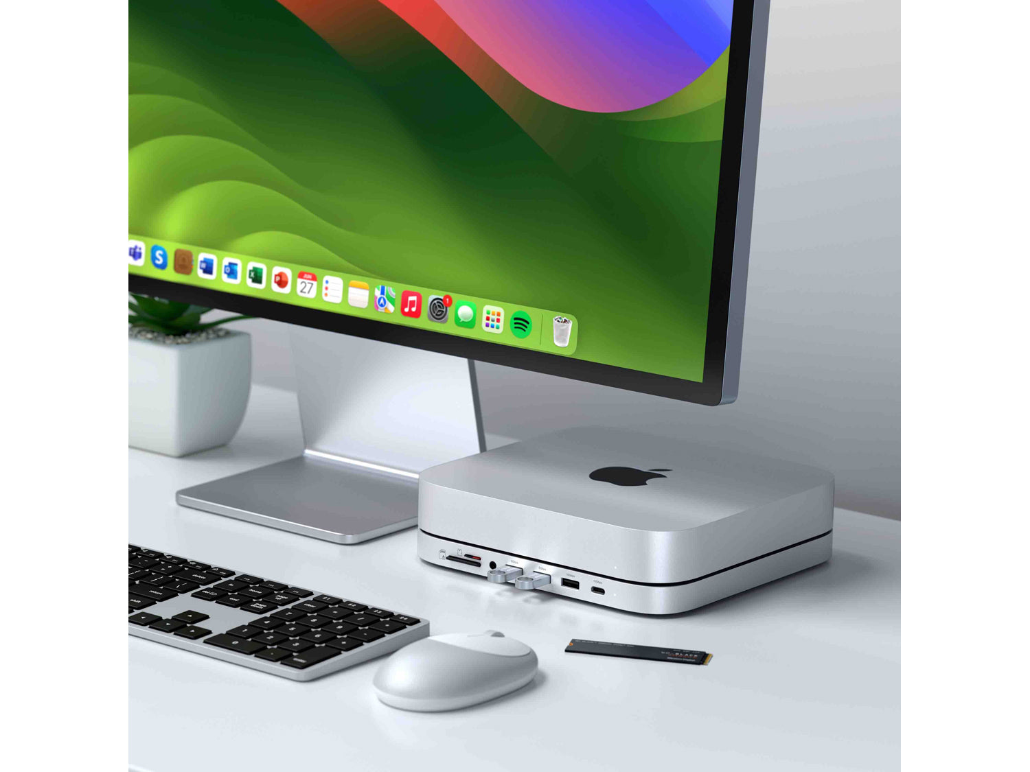 Satechi Stand & Hub For Mac Mini