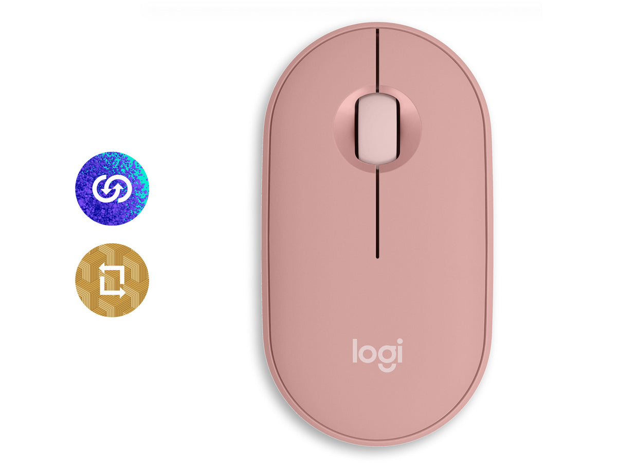 Logitech Pebble 2 M350s, Tonal Rose