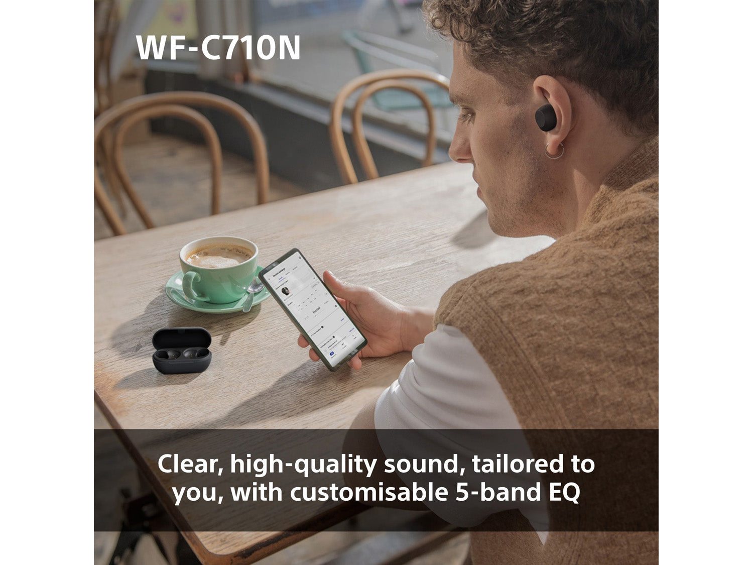 Sony WF-C710N, Black