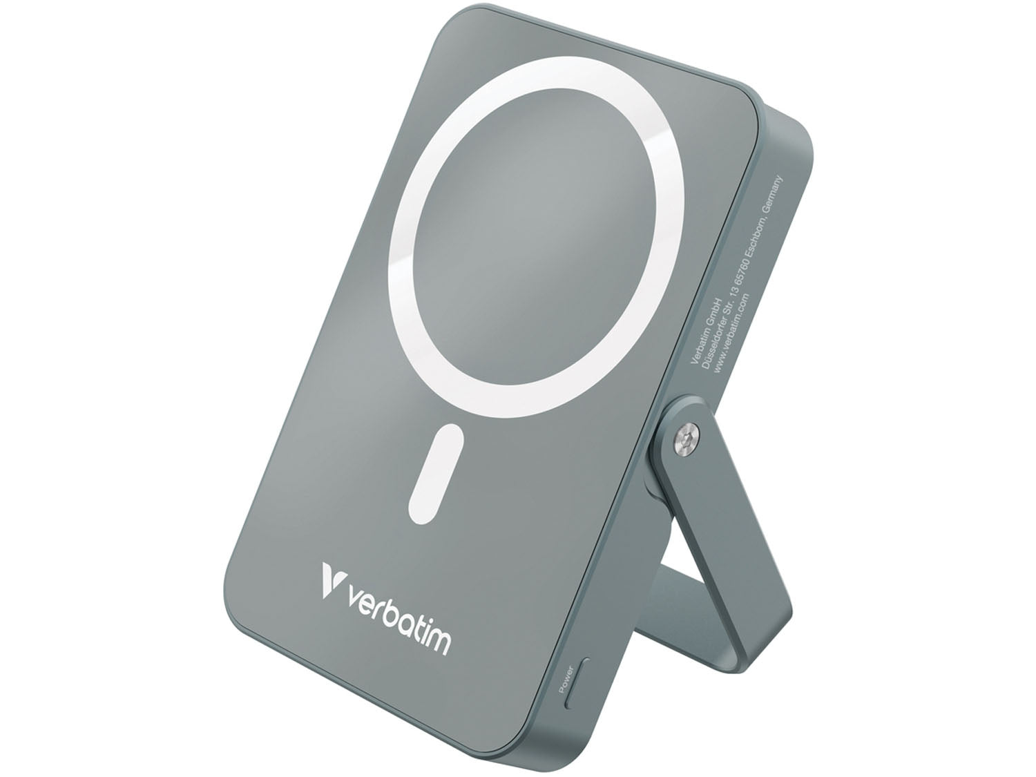 Verbatim Charge 'n' Go Power Bank with Stand 10000mAh, Grey