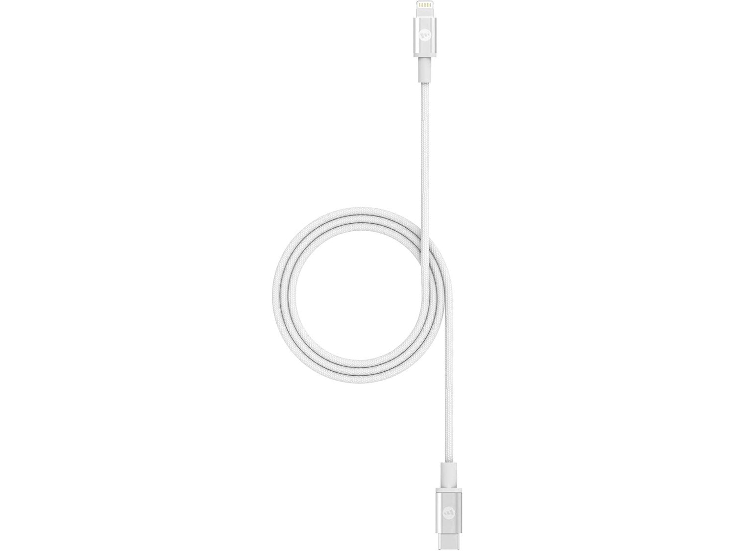 Mophie Chargestream USB-C към Lightning кабел 1 метър - бял