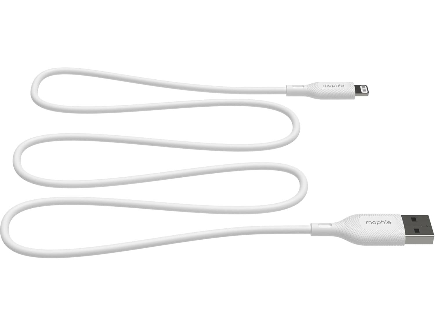 Mophie Essentials Cable USBA to lightning-1M, White