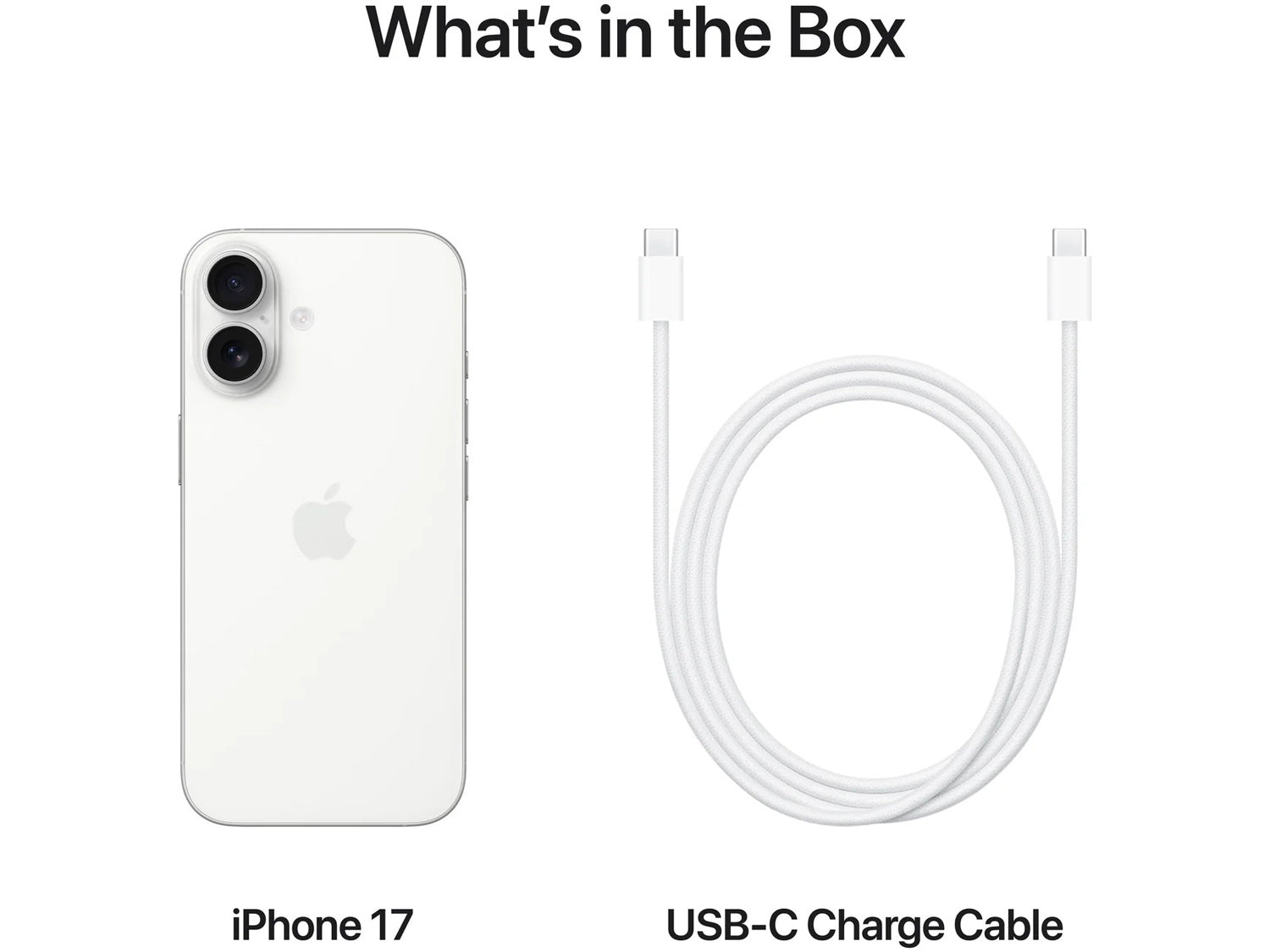 Apple iPhone 17 - 8GB RAM / 256GB, White