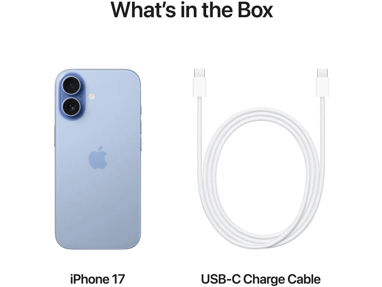 Apple iPhone 17 - 8GB RAM / 256GB, Mist Blue