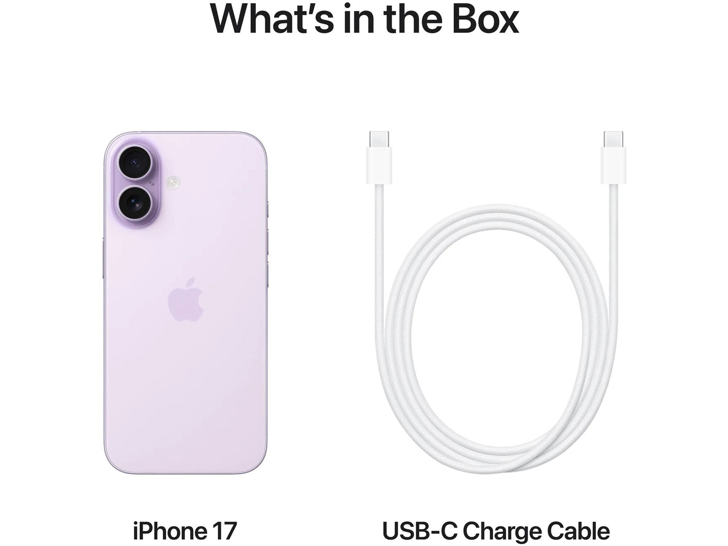 Apple iPhone 17 - 8GB RAM / 512GB, Lavender