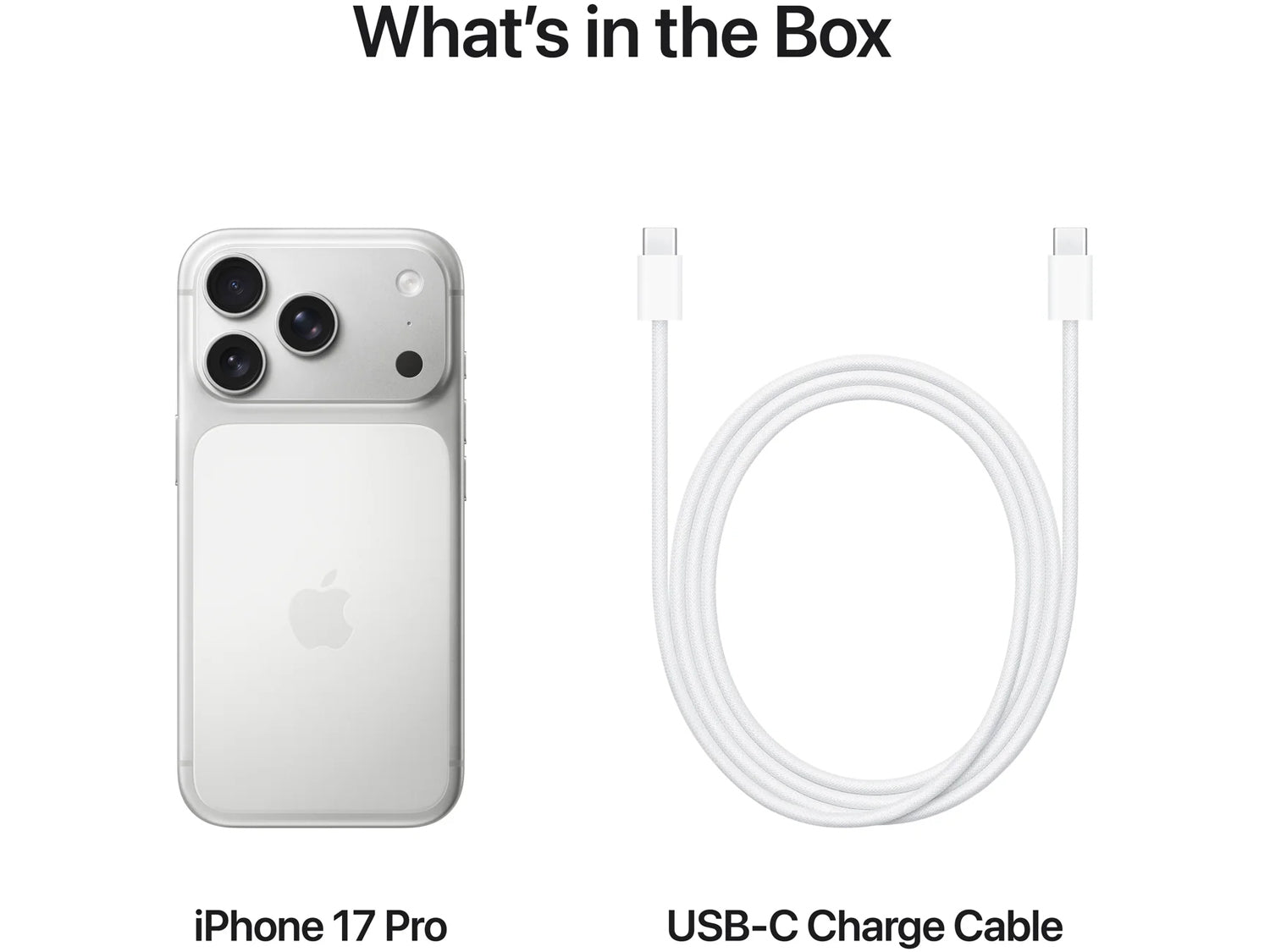 Apple iPhone 17 Pro - 12GB RAM / 256GB, Silver