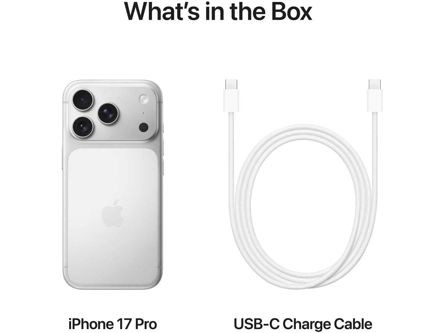 Apple iPhone 17 Pro - 12GB RAM / 1TB, Silver