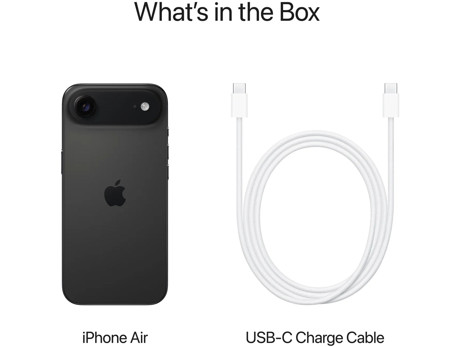 Apple iPhone Air - 12GB RAM / 256GB, Space Black