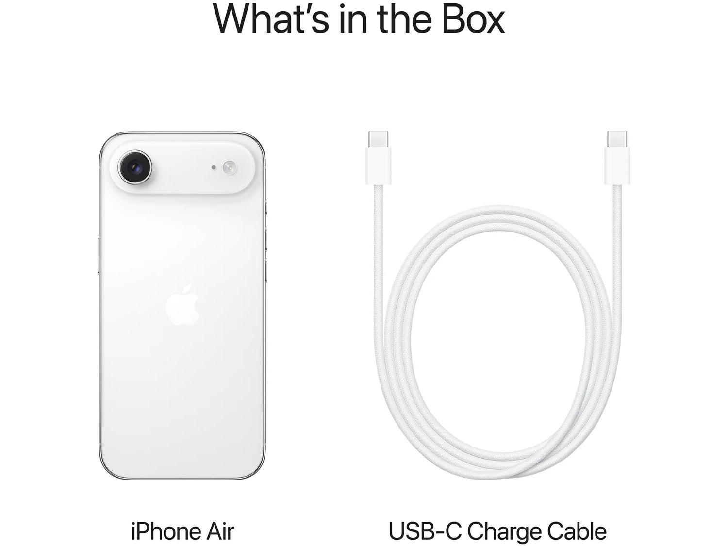 Apple iPhone Air - 12GB RAM / 256GB, Cloud White