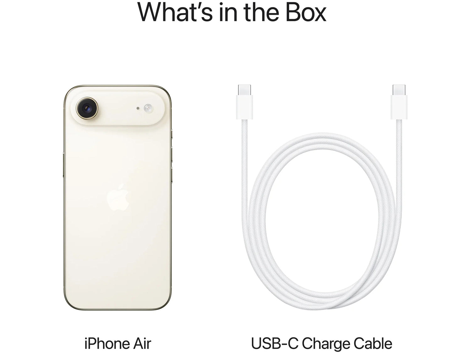 Apple iPhone Air - 12GB RAM / 512GB, Light Gold