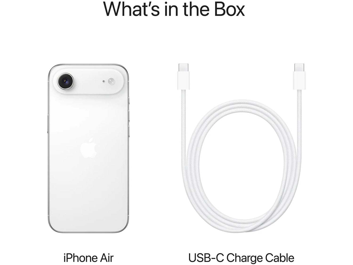 Apple iPhone Air - 12GB RAM / 1TB, Cloud White