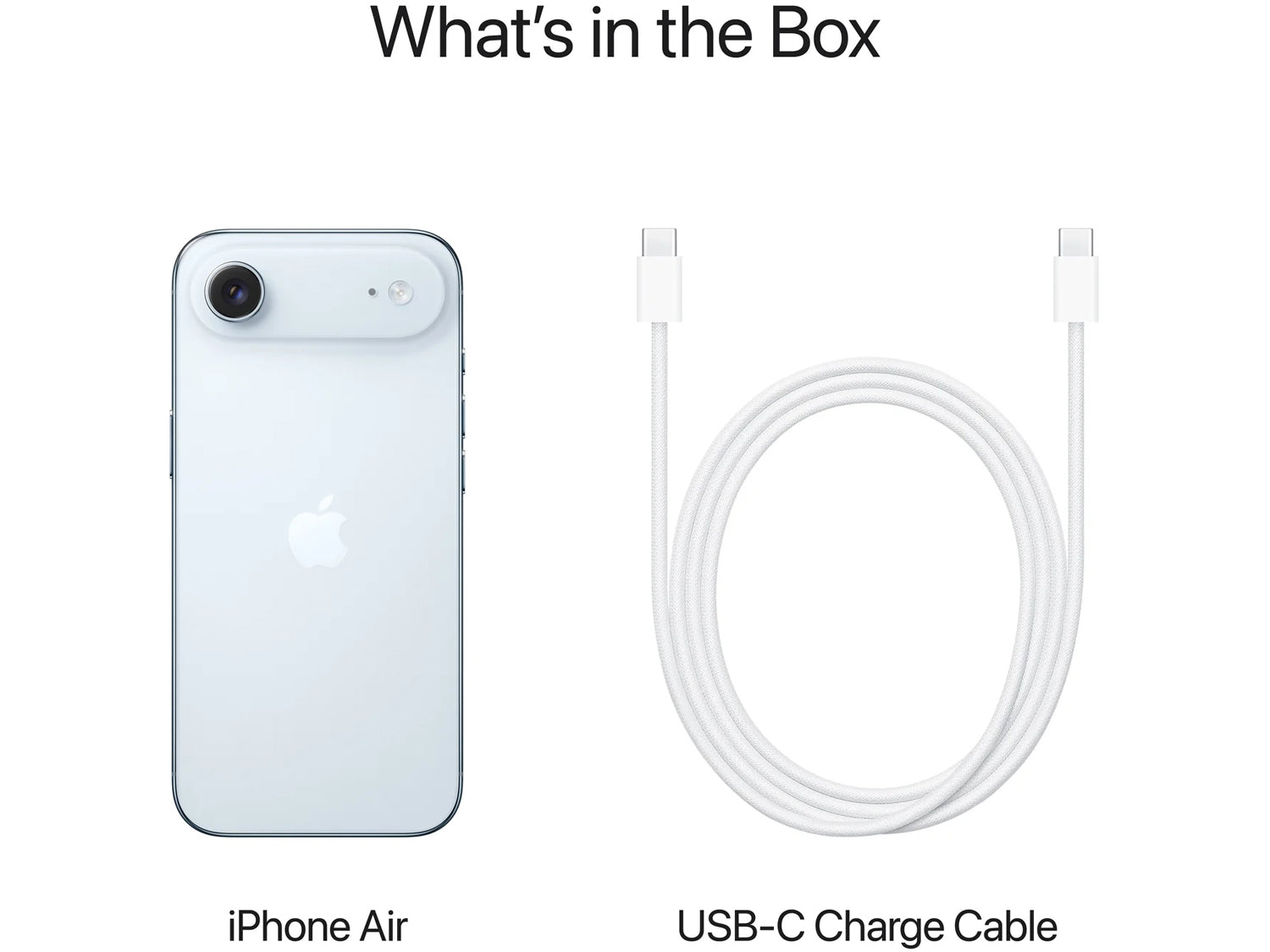 Apple iPhone Air - 12GB RAM / 1TB, Sky Blue
