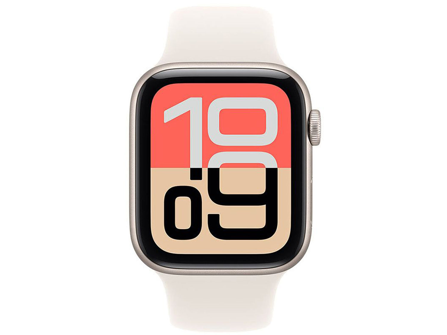 Apple Watch SE 3 GPS + Cellular 40mm Starlight Aluminium Case with Starlight Sport Band - M/L