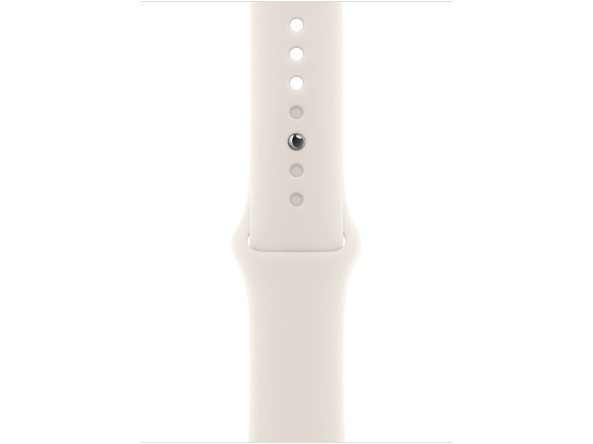 Apple Watch SE 3 GPS + Cellular 44mm Starlight Aluminium Case with Starlight Sport Band - S/M