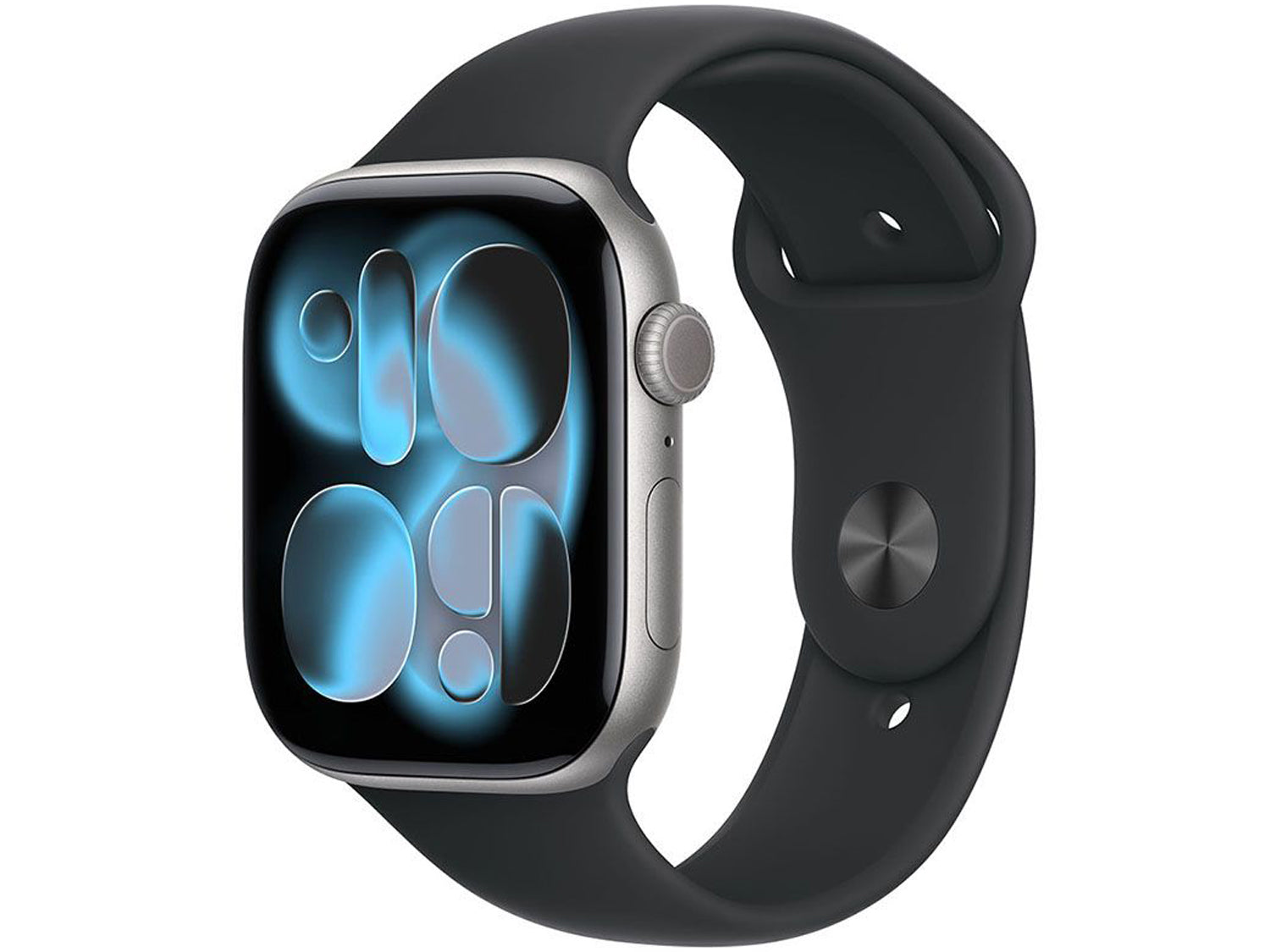 Apple Watch Series 11 GPS 42mm Space Grey Aluminium Case with Black Sport Band - S/M