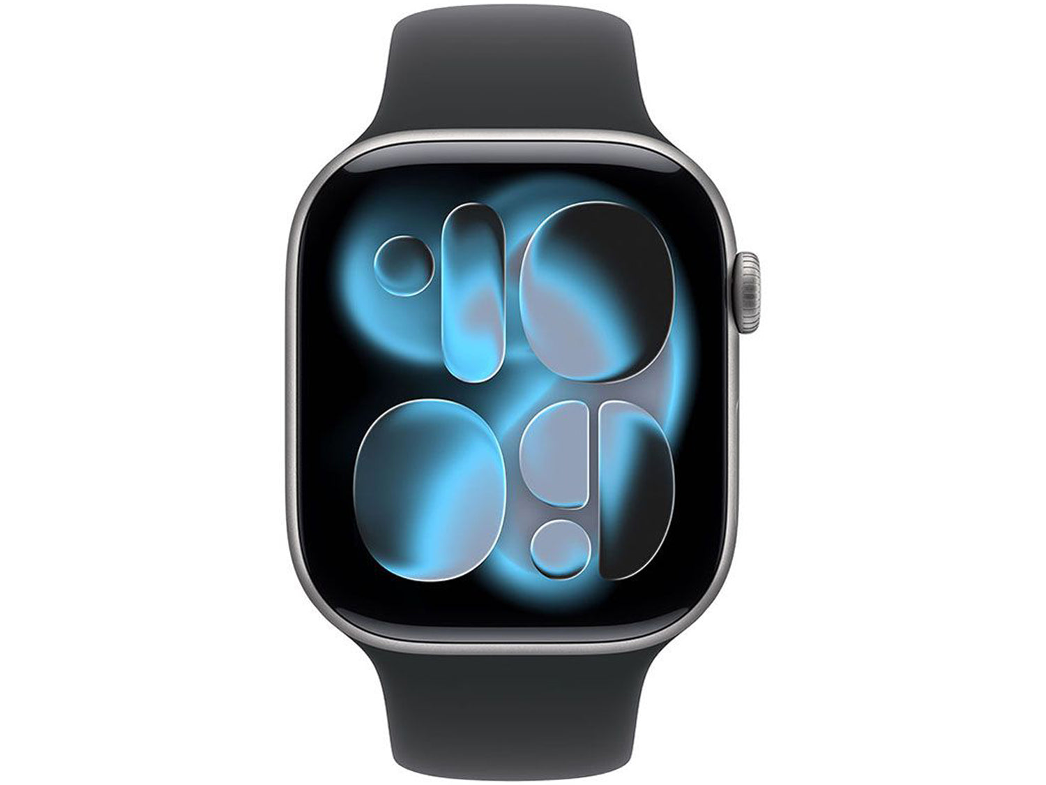 Apple Watch Series 11 GPS 42mm Space Grey Aluminium Case with Black Sport Band - M/L