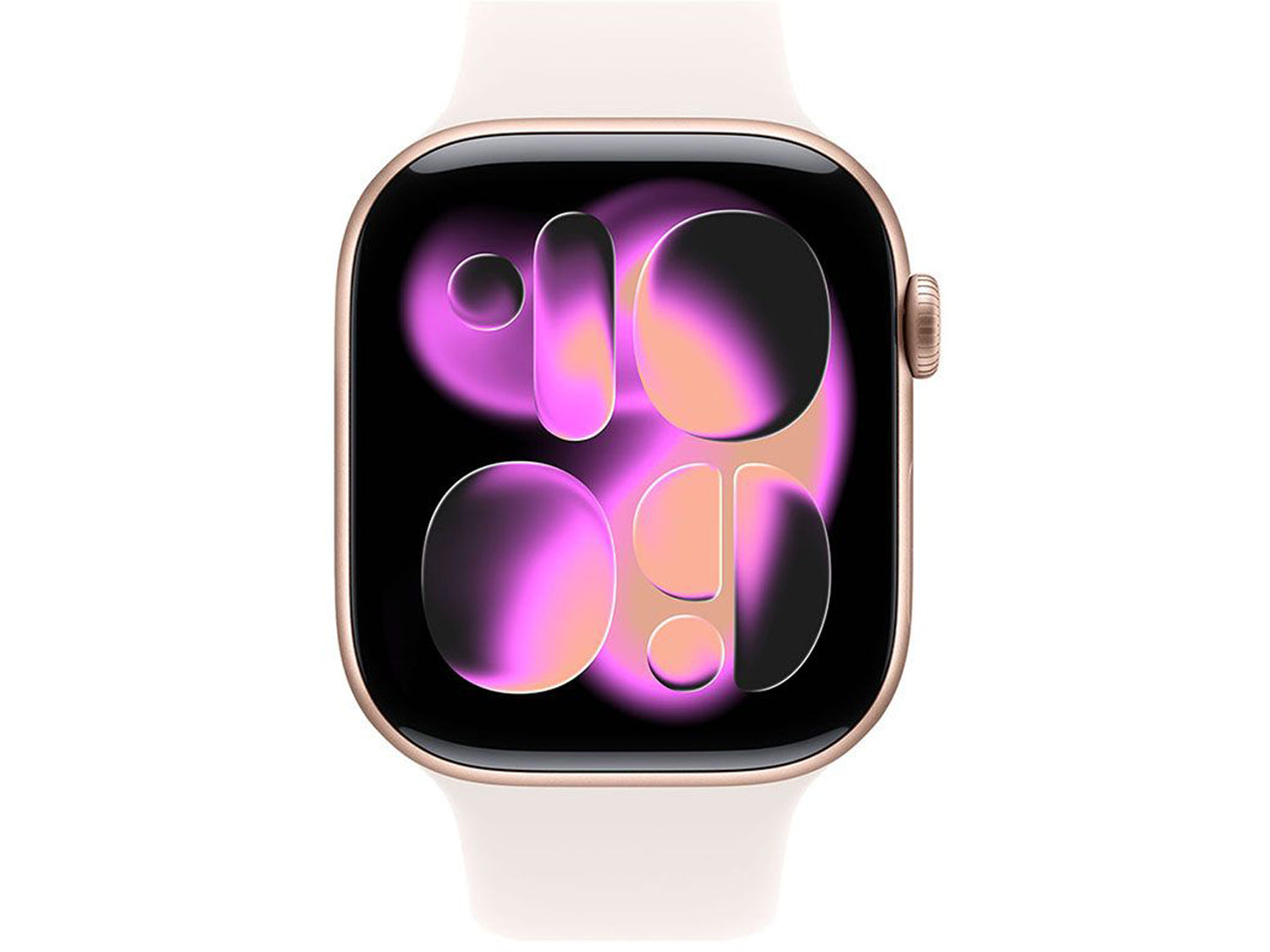 Apple Watch Series 11 GPS 42mm Rose Gold Aluminium Case with Light Blush Sport Band - M/L