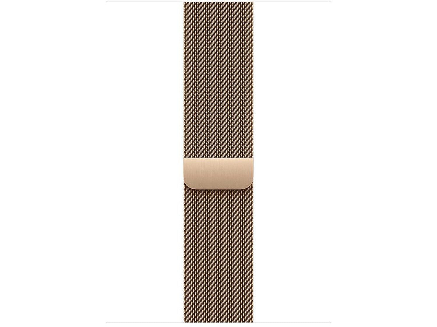 Apple Watch Series 11 GPS + Cellular 46mm Gold Titanium Case with Gold Milanese Loop - M/L