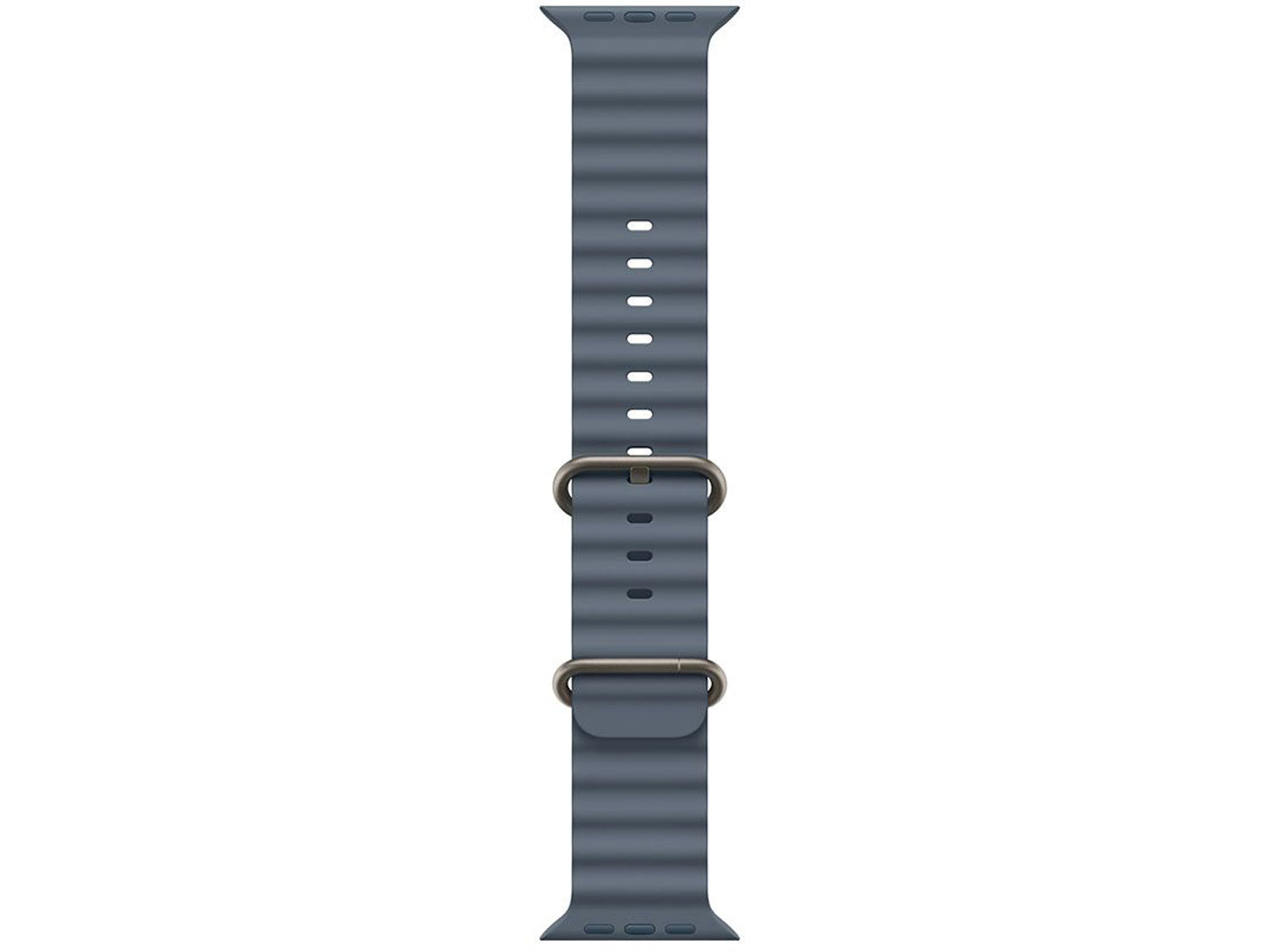 Apple Watch Ultra 3 Cellular 49mm Natural Titanium Case with Anchor Blue Ocean Band