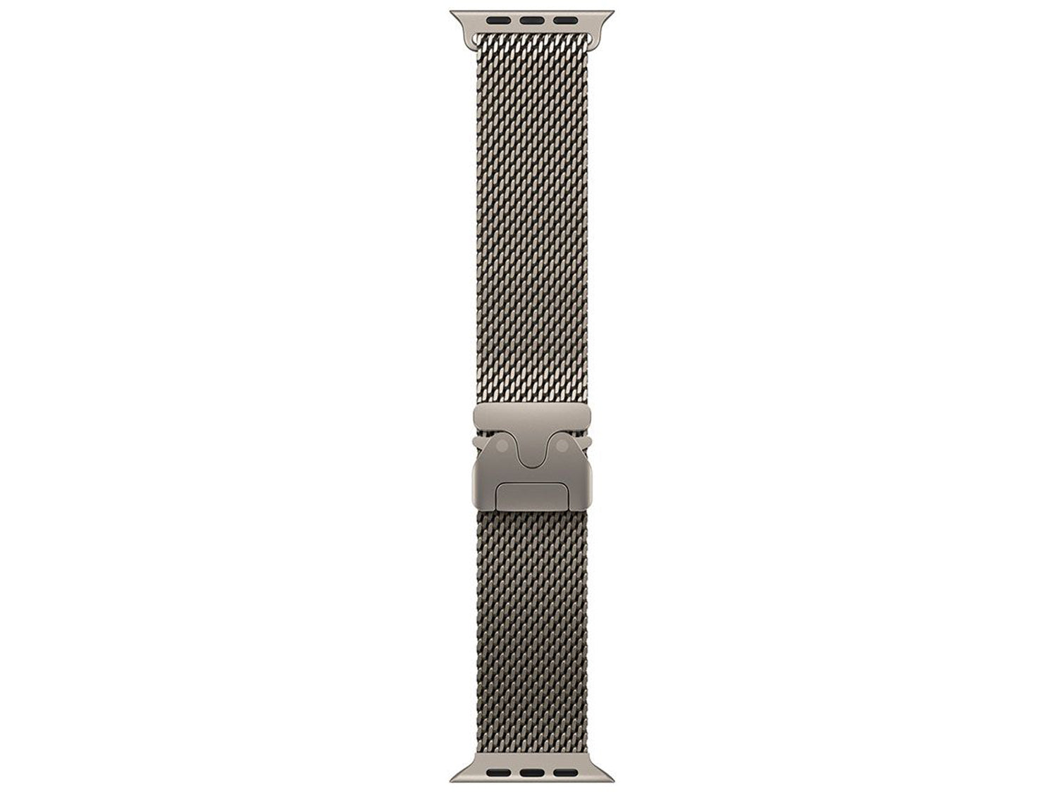 Apple Watch Ultra 3 Cellular 49mm Natural Titanium Case with Natural Titanium Milanese Loop - Large