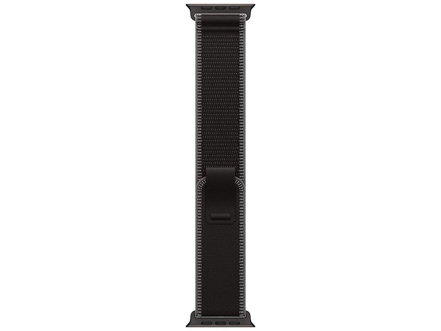 Apple Watch Ultra 3 Cellular 49mm Black Titanium Case with Black/Charcoal Trail Loop - S/M
