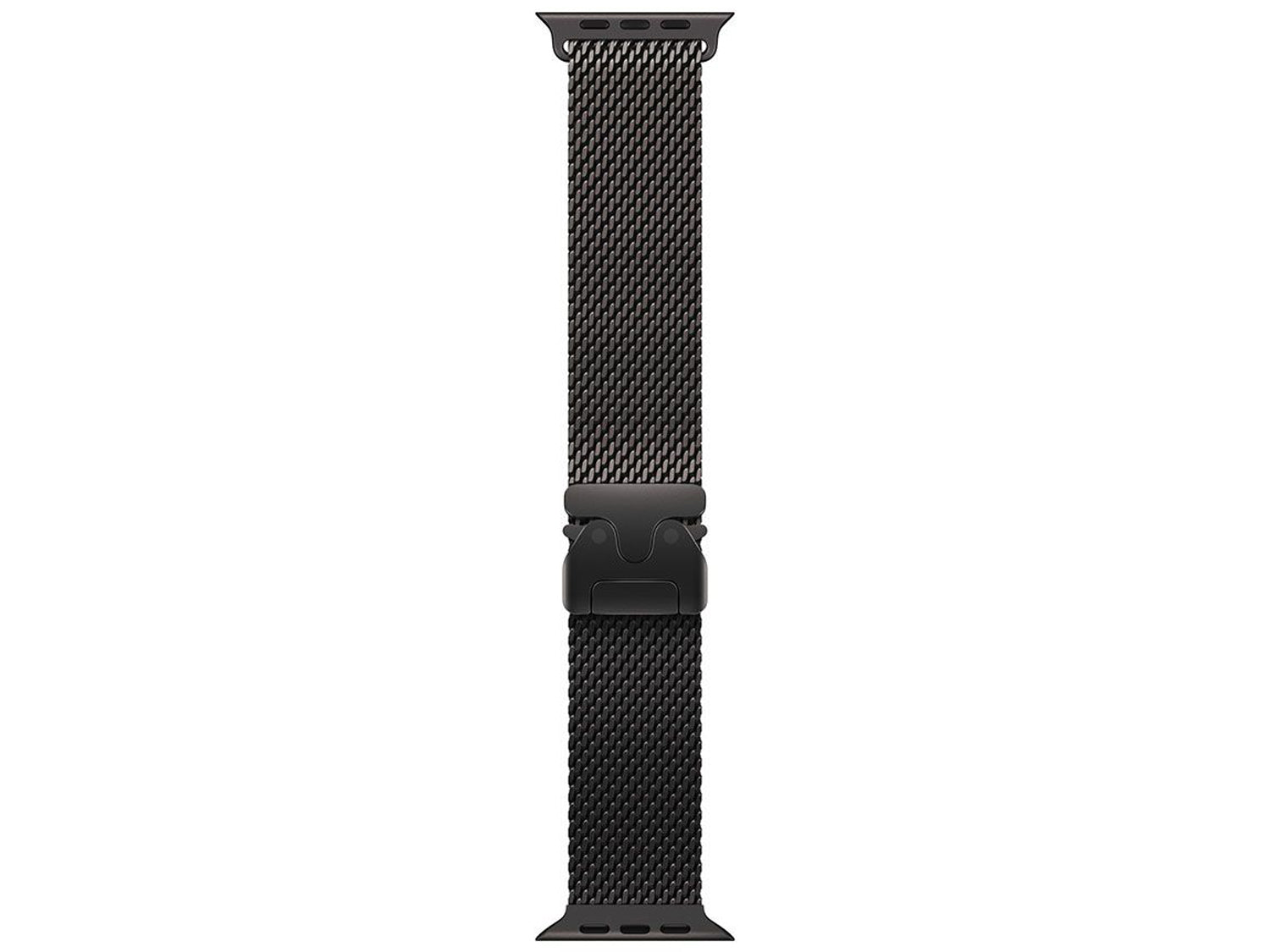Apple Watch Ultra 3 Cellular 49mm Black Titanium Case with Black Titanium Milanese Loop - Small