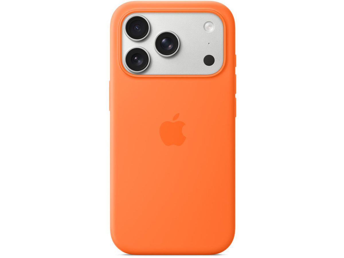Apple iPhone 17 Pro Silicone Case with MagSafe - Orange