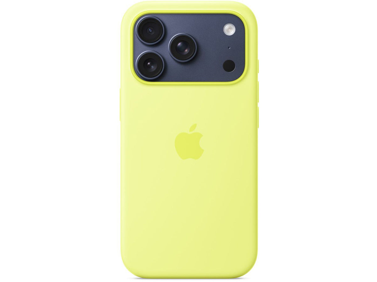 Apple iPhone 17 Pro Silicone Case with MagSafe - Neon Yellow