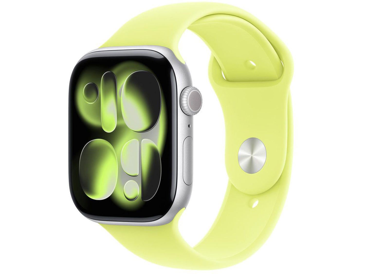 Apple Watch 46mm Neon Yellow Sport Band - S/M