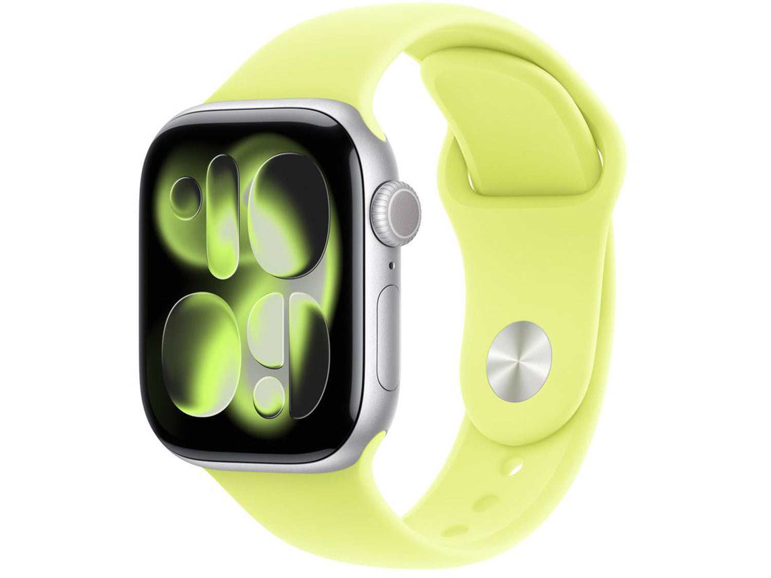 Apple Watch 42mm Neon Yellow Sport Band - M/L